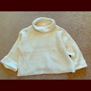 Pink Lily Tell Me What It’s Like Cream Sweater